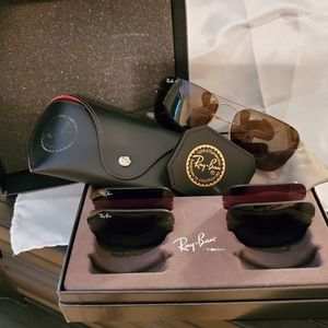 Ray-Ban Sunglasses Multi Lens Set w/Polarized Lens